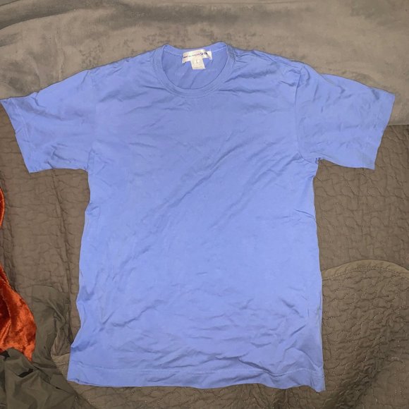 Commes Des Garcon - Unisex T-shirt - Blue - Size Small - Picture 2 of 4